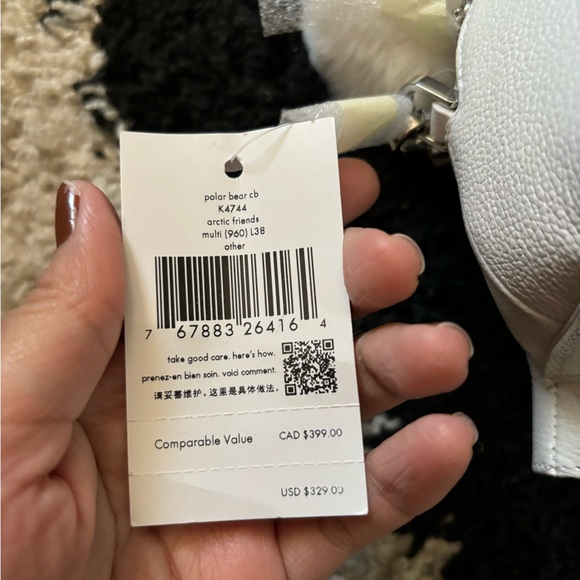 NWT Kate Spade Arctic Friends Polar Bear Crossbody - Picture 6 of 12